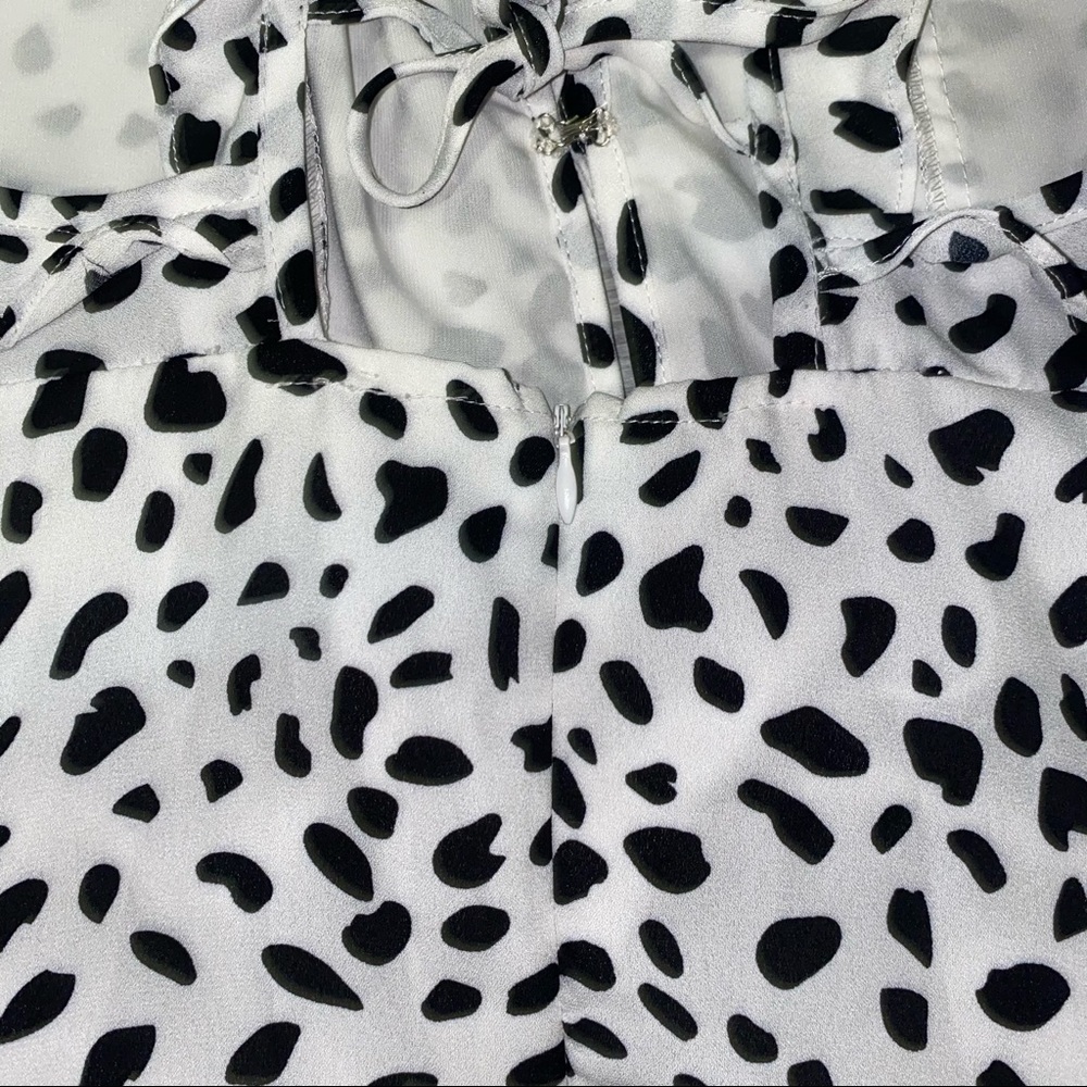 Forever 21 Printed Ruffle Dress - Picture 5 of 7